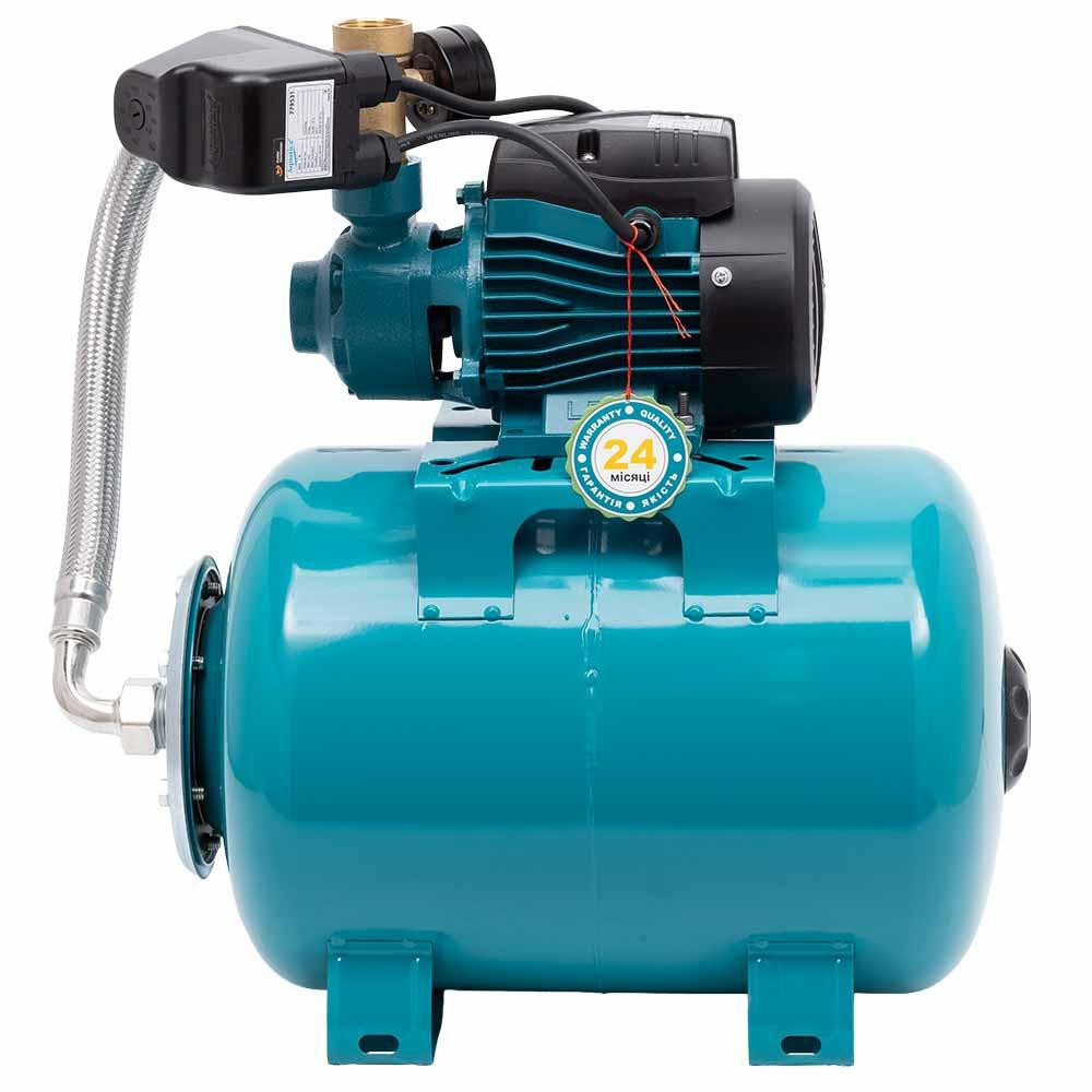 Станція 0.37кВт Hmax 40м Qmax 40л/хв (вихровий насос) 24л AquaticaLEO APm37A/UA (775132/24) Рівне - фото 5