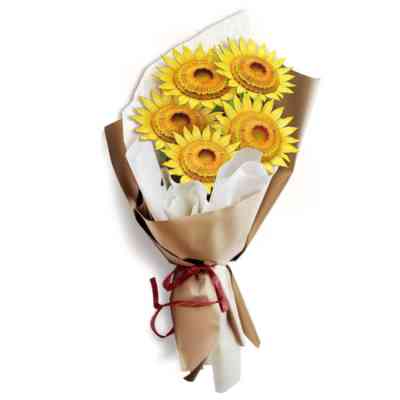 Пазл Cubic Fun тривимірний Букет квітів Жовті соняшники (P866h) Вінниця