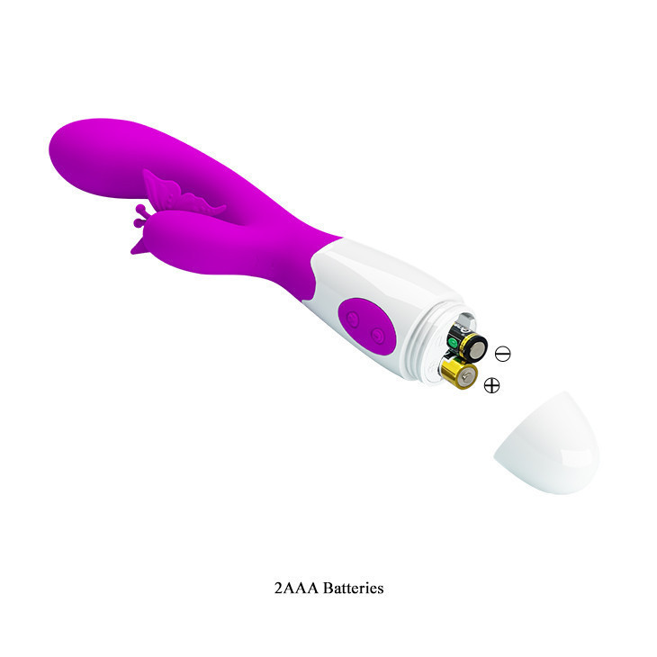 Вібратор - Pretty Love Butterfly Kiss Vibrator Purple Sex Aura Київ - фото 7