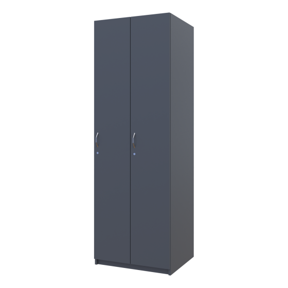 Роздягальня Doros 2-х секційна Графіт 2 ДСП 60х52х180 DRS-011613 (40512886) Львів