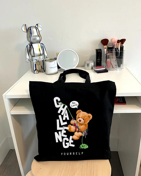 Екошопер BookOpt ВК4059 Teddy Bear (Challenge) чорний Київ - фото 3