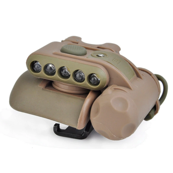 Тактический фонарь на шлем Airsoft Wadsn Gen 2 (Койот) Винница