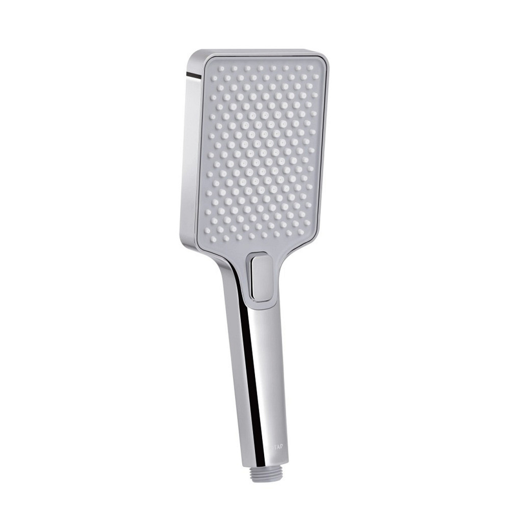 Лійка для ручного душу Qtap Rucni 140x95 мм прямокутна QTRUC125CRM45958 Chrome Київ - фото 1