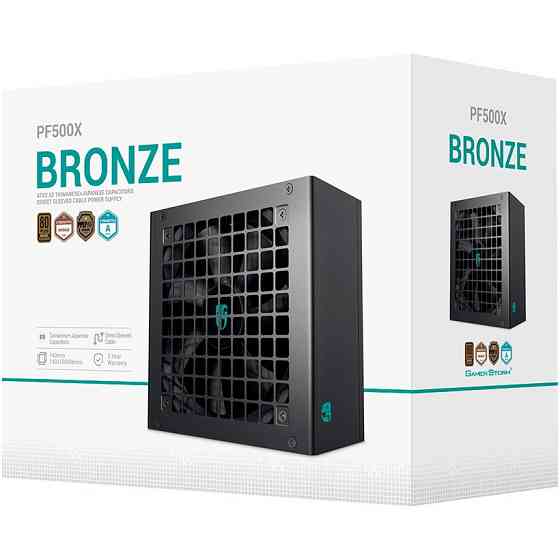Блок живлення DeepCool GamerStorm PF500X 500 W (R-PF500X-HD0B-JGEU) ( 28203 ) Харьков