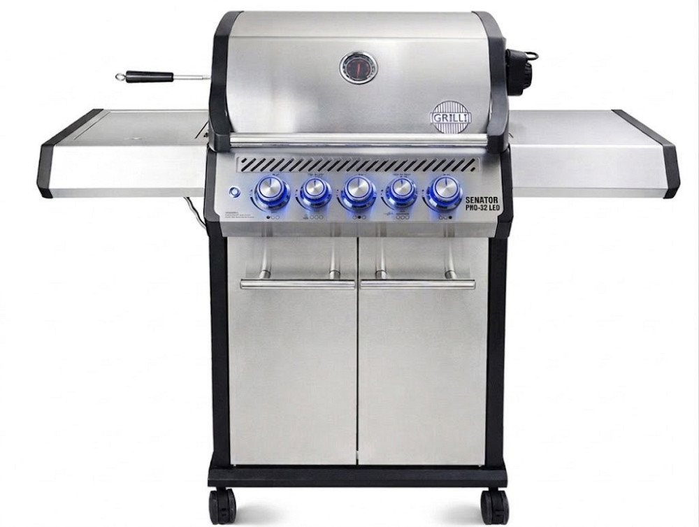 Газовий гриль Senator Pro-32 LED з системою BBQ Block Fire GRILLI 701377 Код: 013762 Рівне - фото 2