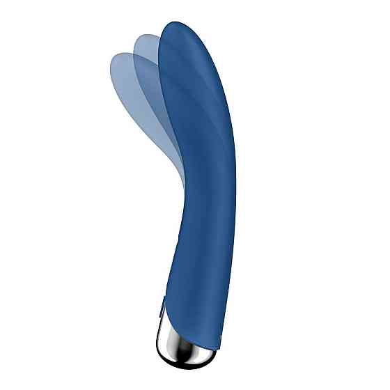 Вібратор точки G з обертанням Satisfyer Spinning Vibe 1 Blue, 2 мотори Sex Aura Київ