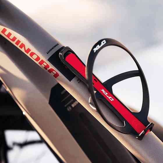 Флягодержатель с бортировкой XLC BC-K10, красный Київ