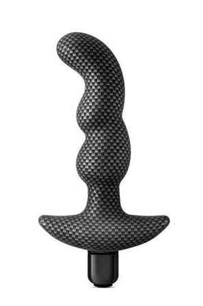 Анальная пробка с вибрацией 3-в-1 SPARK IGNITION PRV-02 CARBON FIBER Sex Aura Киев