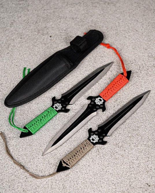 Набір метальних ножів color ПП4742 Одеса - фото 2