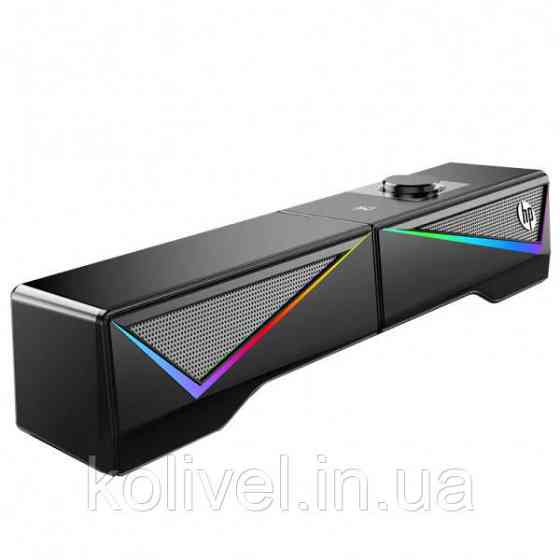 Акустична система (саундбар) 2.0 HP DHE-6005, USB, 6Вт, LED RGB (DHE-6005) Киев