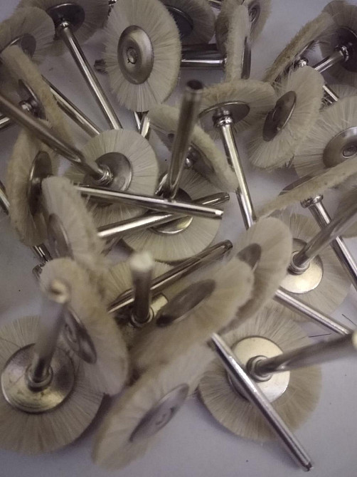 Щітка дискова Ø25 натуральна біла (3мм) Полтава - фото 1