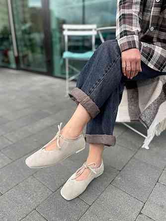 SEE SEVEN Балетки жіночі SEE SEVEN 1770 св.бежевий (весна-осінь, замша натуральна) (5929) Коломия