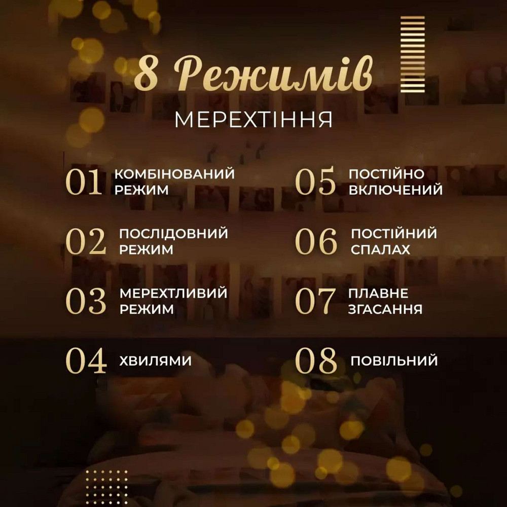 Garlando Гірлянда нитка із прищіпками 5.2 метра 20 LED світлодіодів A65 Коломия - фото 4