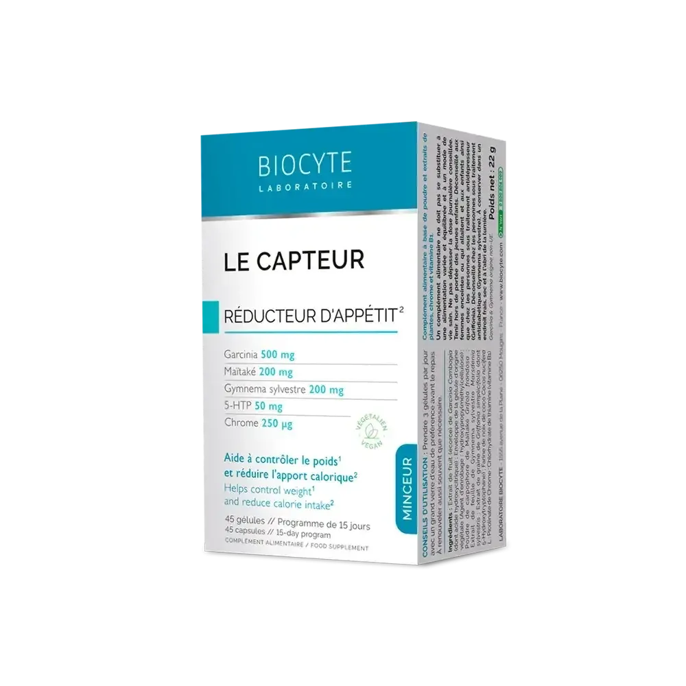 Biocyte LE CAPTEUR Зменшення апетиту та тяги до солодкого, 60 капсул Дніпро - фото 1