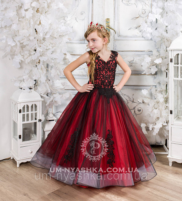 Пышное нарядное платье Камелия на 5-6, 6-8 лет Кривой Рог - изображение 1