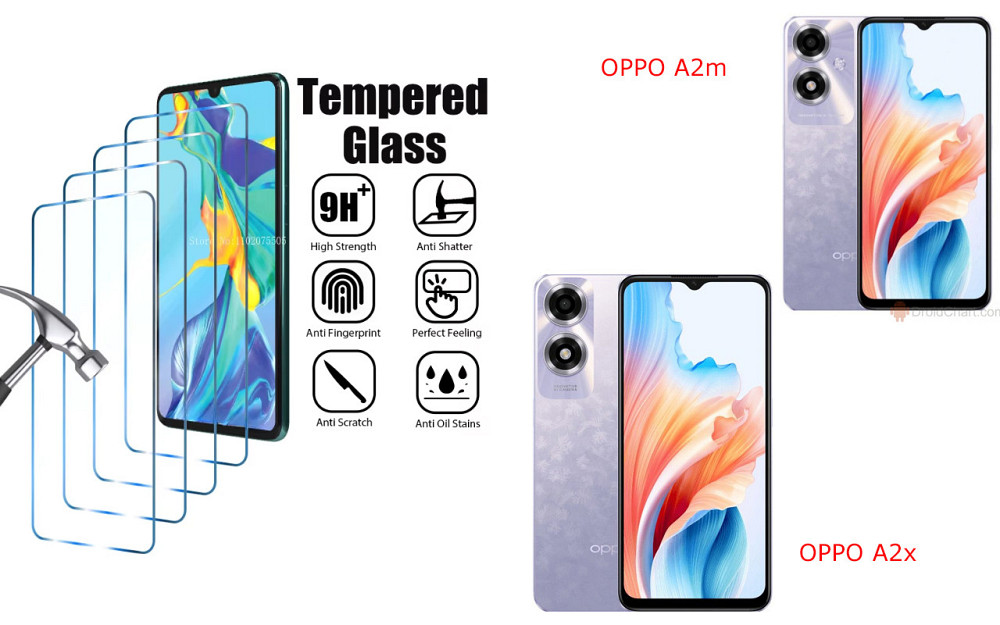 Защитное стекло ArmorGlass для OPPO A2m, OPPO A2x – устойчивое к царапинам и ударам Киев - изображение 1