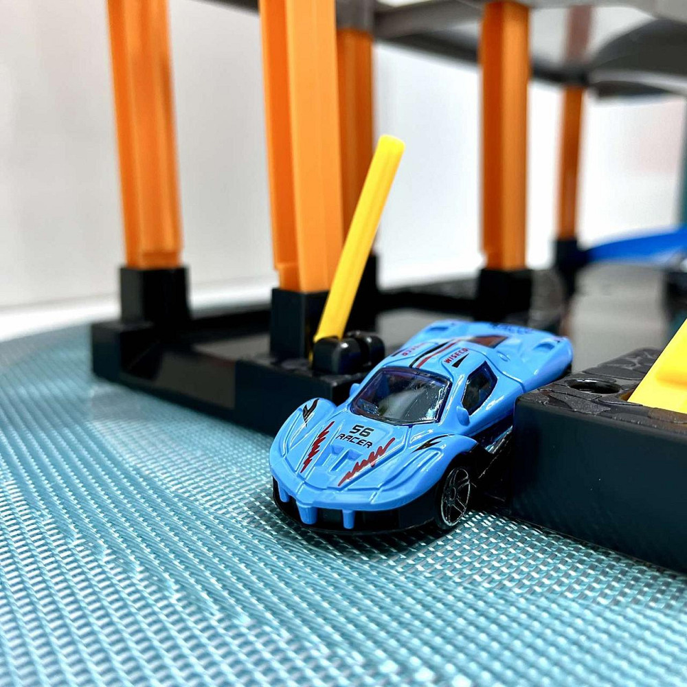 Гараж паркування 5 поверхів спіральний спуск ліфт 3 шт машинки (P9988A-4) Чернігів - фото 3