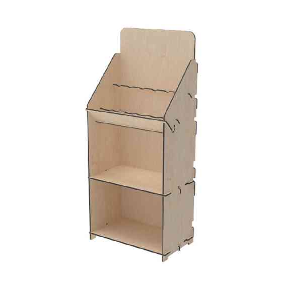 Стеллаж из фанеры EKOSTAR 550х330х1260 Киев