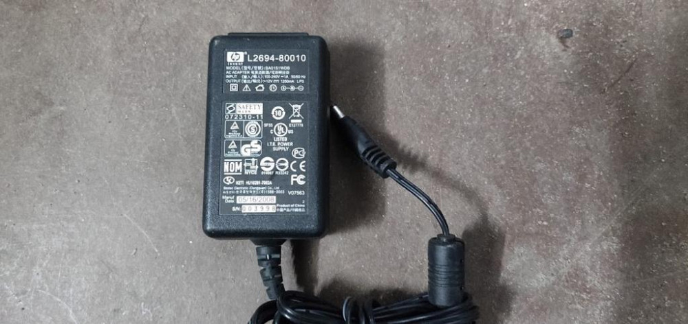 Блок живлення HP 12 V 1.25 A (штекер 5.5х2.1) Луцк - изображение 1