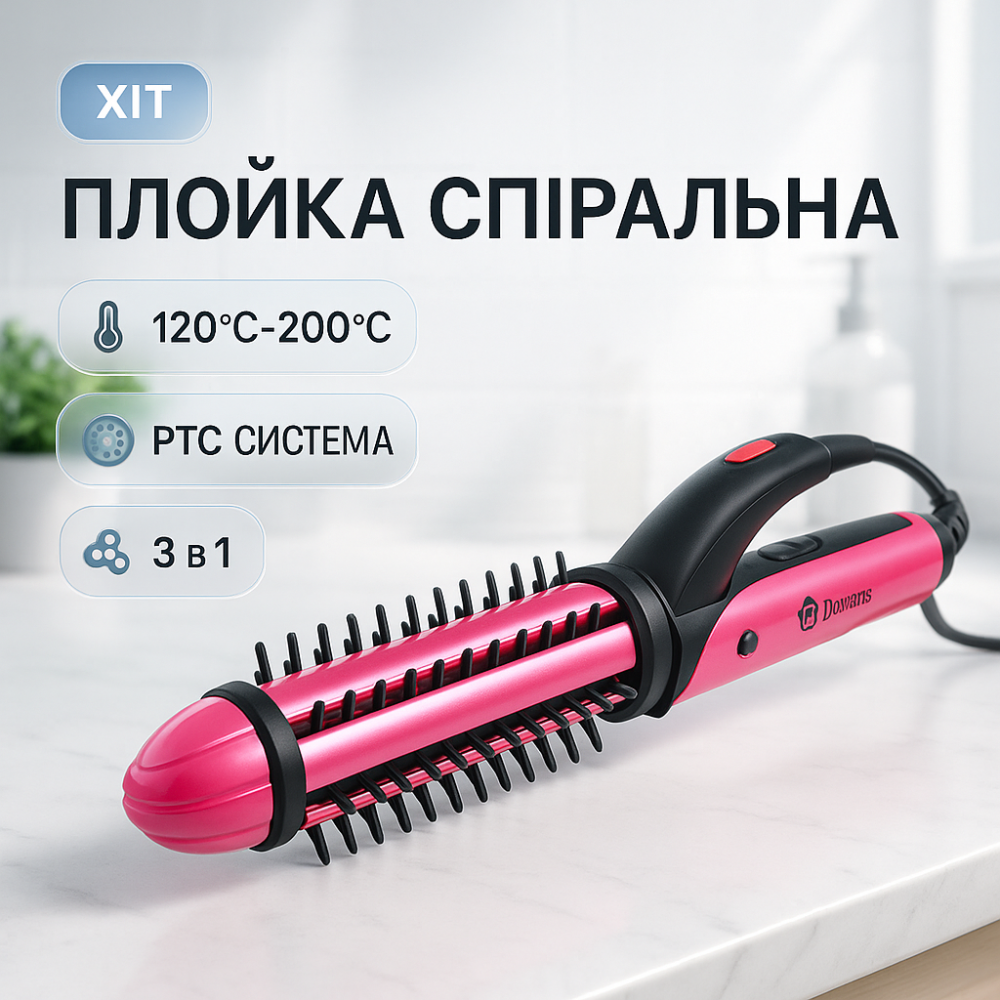 Щипцы плойка кудри для волос, Плойка для волос для локонов локонов и утяжки SC-37 Львов - изображение 13