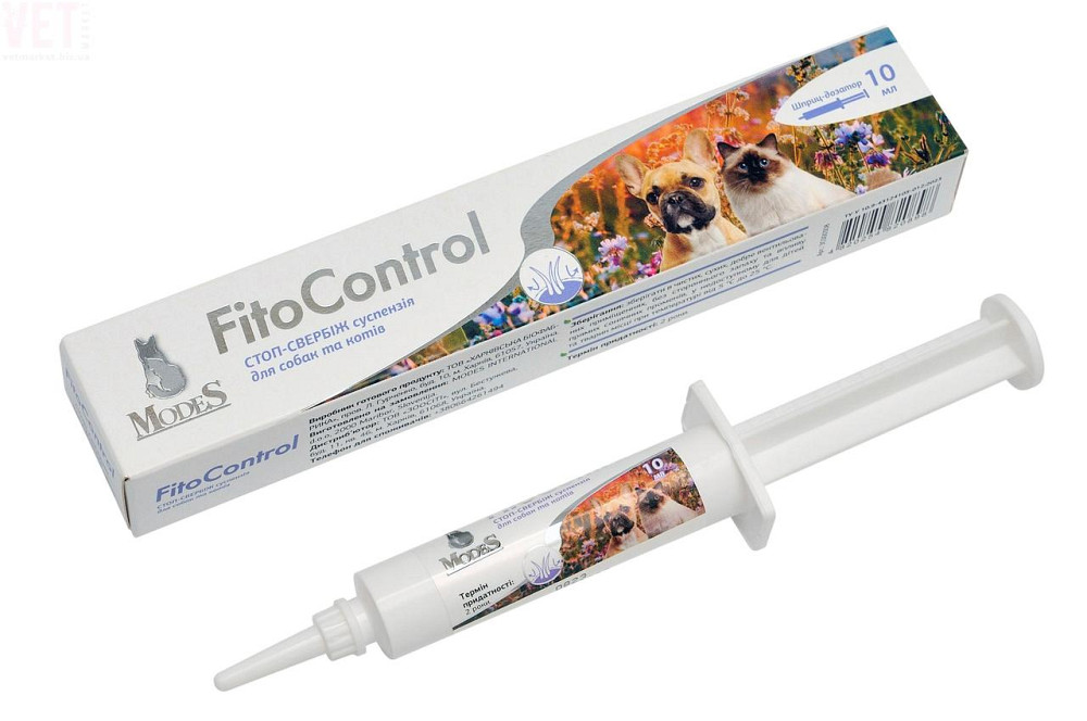 Суспензія Модес Modes Fito Control Стоп-Свербіж для собак та котів, 10 мл Вінниця - фото 1