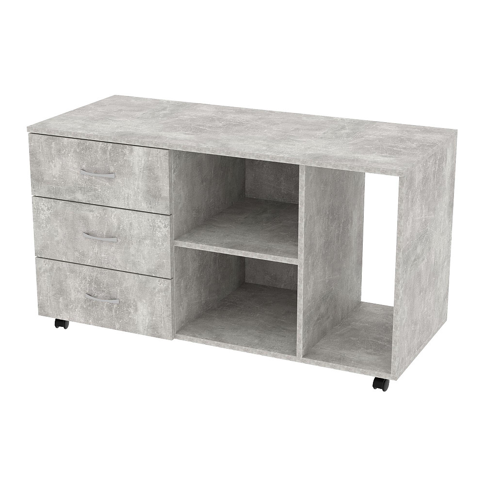 Тумба офісна ТМО-3, Бетон, 1100/480/620 Львів - фото 1