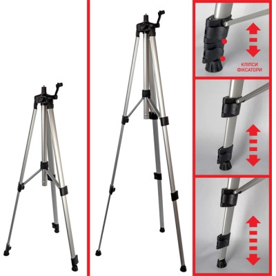 Штатив для нивелира Stark Tripod-1500, 1,5м (290050014) Винница - изображение 3