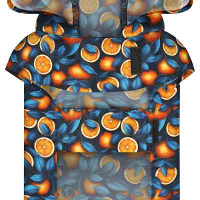 Дождевик для животных WAUDOG Clothes Накидка с капюшоном Апельсины XL (359-4054) Винница