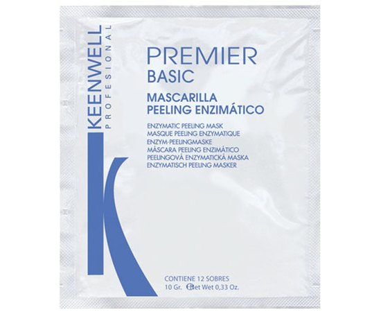 Ензимна пілінг-маска Keenwell Premier Basic Enzymatic Peeling Mask, 12x10 г Дніпро - фото 1