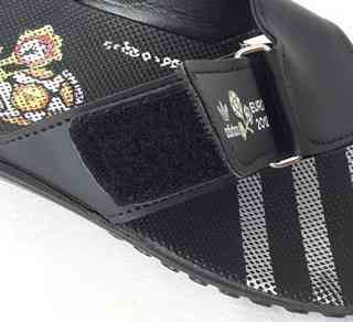 Чоловічі Шльопанці Тапочки Adidas Сланці В'єтнамки Адідас Чорні (розміри: 44) Дніпро