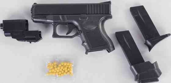 Детский пистолет Глок Glock 26 , 2 обоймы, удлинитель ствола. Харьков