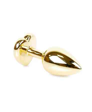 Анальная пробка - Jewellery Gold Heart PLUG- Green Sex Aura Киев