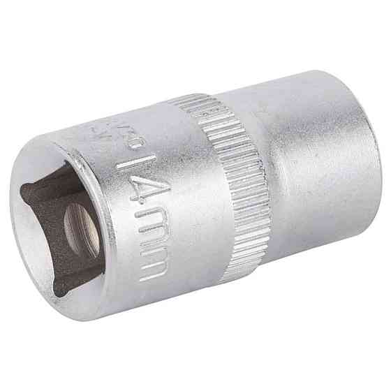 Насадка шестигранна коротка 1/2" 14 мм CrV mid SIGMA (6071141) Київ