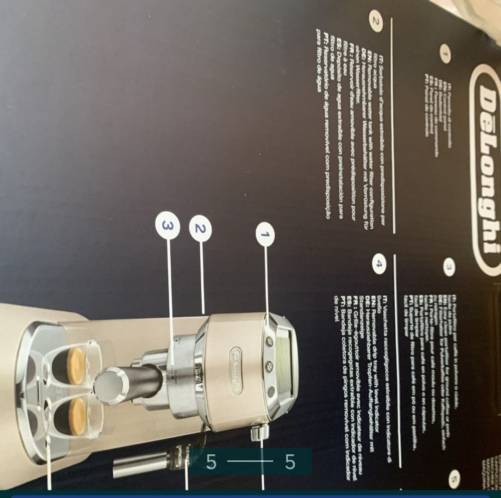 Кавоварка ріжкова: Delinghi EC 685m. Харків - фото 5