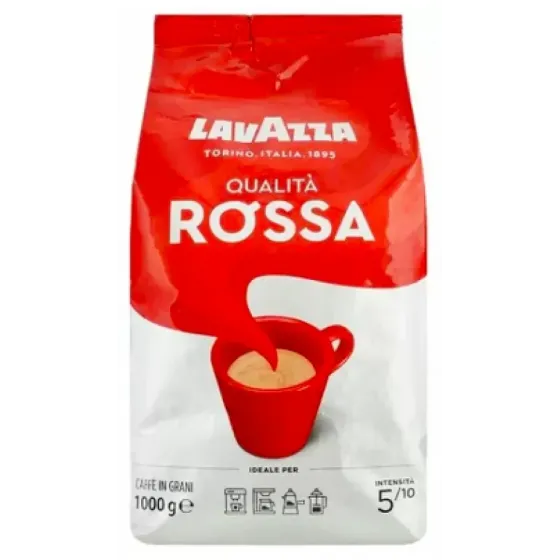 Кофе Lavazza Qualita Rossa в зернах 1 кг Львов