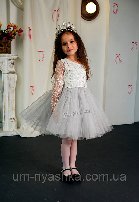 Платье Звездочки серебристое Костюм Звездочки Кривой Рог - изображение 4