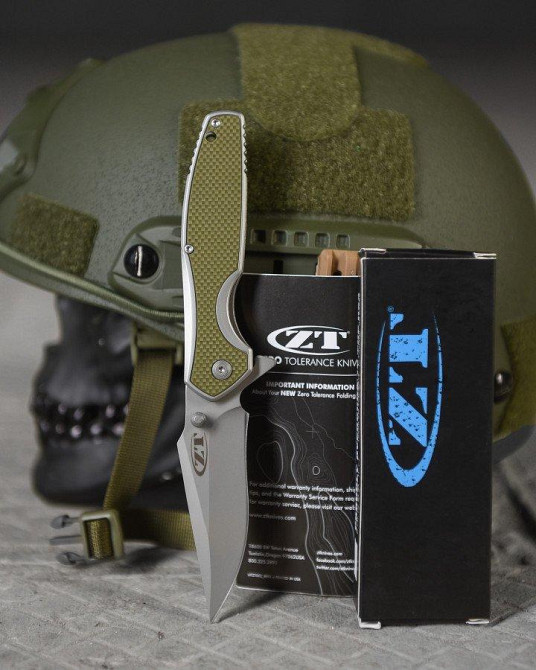 Ніж викидний ZT olive ВТ4770 Одеса - фото 1