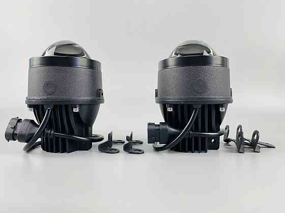 Автомобільні світлодіодні фари Протитумані фари біле світло 6000K, фари-лінзи автомобільні Мукачево