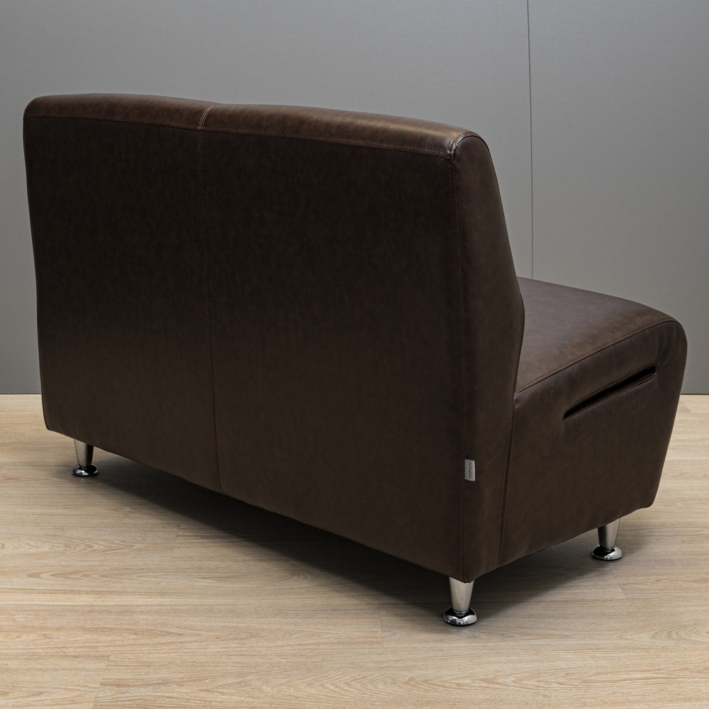 Диван Смарт комплектація Подвійний оббивка Прайм Екс Еспресо Дніпро - фото 4