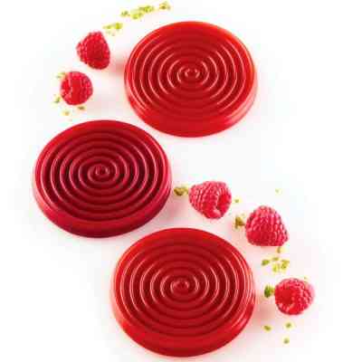 Форма для выпечки Silikomart New Tourbillon 28 d-70 h-8 mm (TOURBILLON 28) Винница