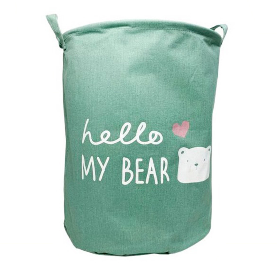 Корзина для игрушек и белья «Hello my bear» MGZ-1004(Green) Винница - изображение 1