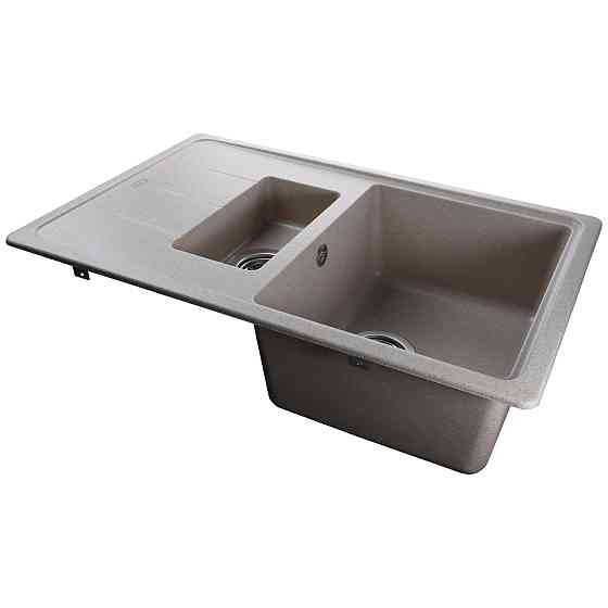 Гранитная мойка Globus Lux IZEO пiщаний 780x500мм-А0004 (000000941) Киев