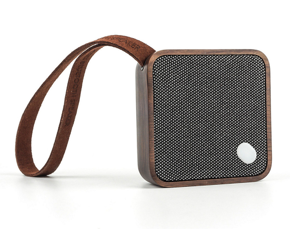 Беспроводная Bluetooth колонка Gingko Mi Square 3Вт (Дерево орех) Киев - изображение 9