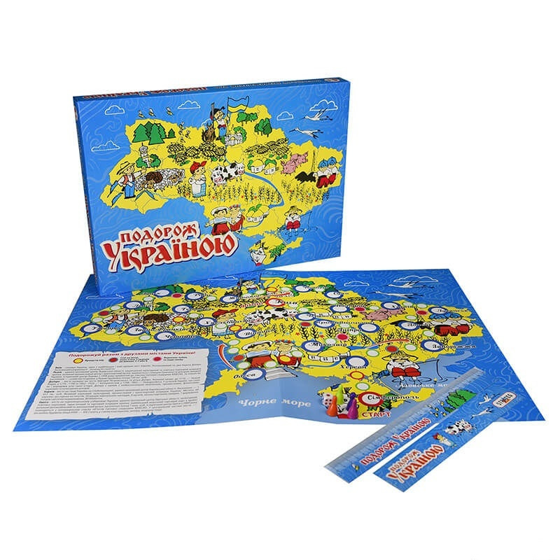 Гра 30457 (укр) Стратег "Подорож Україною", в кор-ці, 41,5-30-4,5см, шт Київ - фото 1