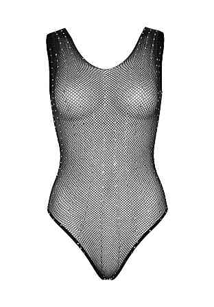 Leg Avenue Rhinestone fishnet bodysuit OS Black Sex Aura Київ