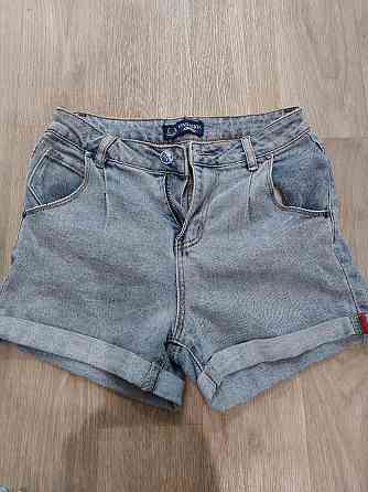 Шорты джинсовые женские Б/У 42 голубой Киев