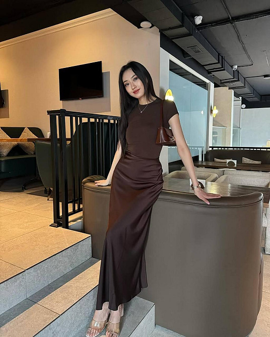 Женский базовый комплект юбочка шелковая миди и футболка Skims из микродайвинга Одесса - изображение 1