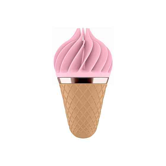 Вибростимулятор для клитора в виде Мороженого Satisfyer Layons Sweet Temptation, розовый Sex Aura Киев