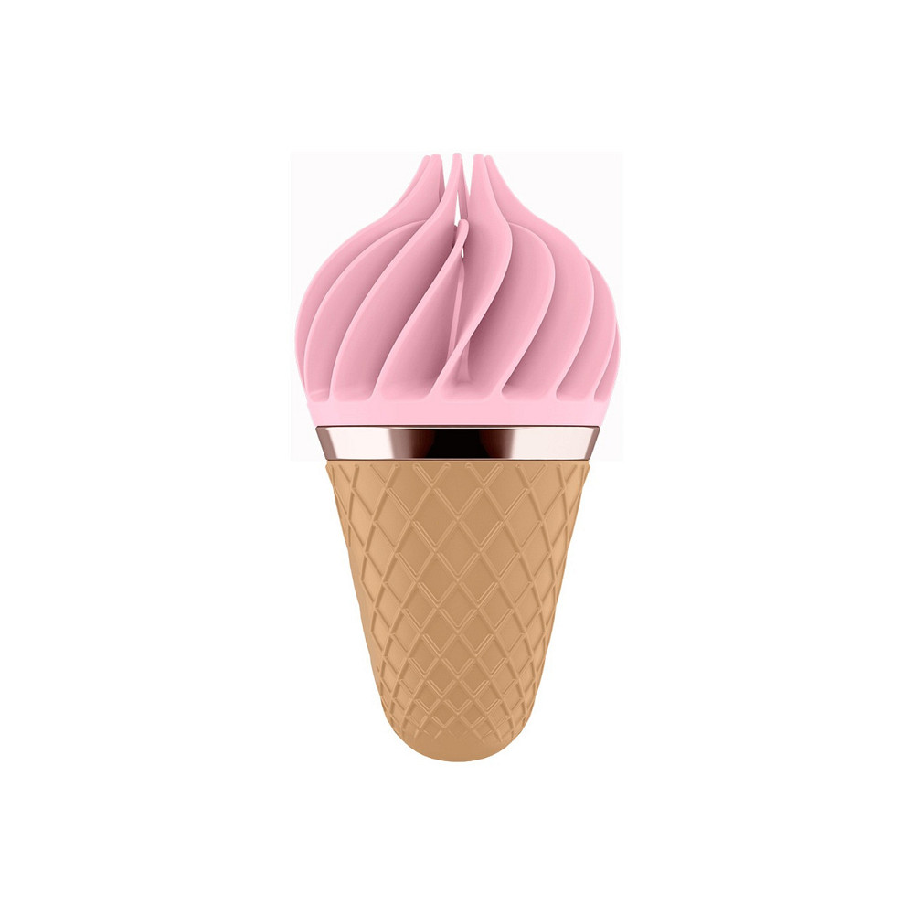 Вибростимулятор для клитора в виде Мороженого Satisfyer Layons Sweet Temptation, розовый Sex Aura Киев - изображение 1