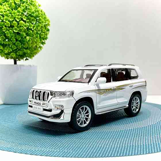 Машинка Джип TK Union Группа Toyota Land Cruiser инерционная 1:24 Белая (GT - 4789) Чернігів